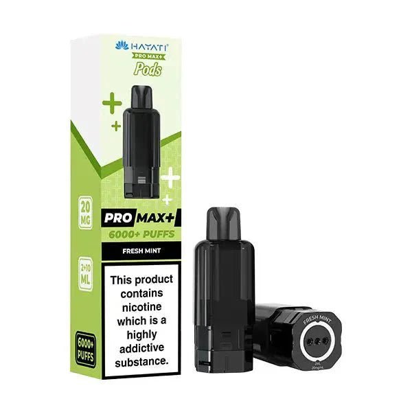 Hayati Pro Max Plus 6000 Prefilled Pods Pack of 5 - Fresh Mint