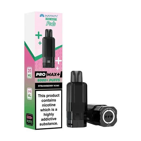 Hayati Pro Max Plus 6000 Prefilled Pods Pack of 5 - Strawberry Kiwi