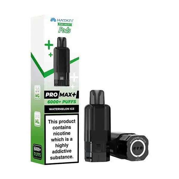 Hayati Pro Max Plus 6000 Prefilled Pods Pack of 5 - Watermelon Ice