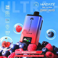 Hayati Pro Ultra Plus 25000 Starter Vape Kit Box of 5 - Blackcurrant Cotton K / Blue Raspberry