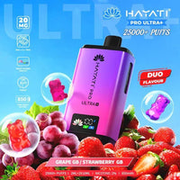 Hayati Pro Ultra Plus 25000 Starter Vape Kit Box of 5 - Blackcurrant Cotton K / Blue Raspberry