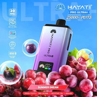 Hayati Pro Ultra Plus 25000 Starter Vape Kit Box of 5 - Blackcurrant Cotton K / Blue Raspberry