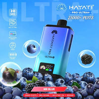 Hayati Pro Ultra Plus 25000 Starter Vape Kit Box of 5 - Blackcurrant Cotton K / Blue Raspberry