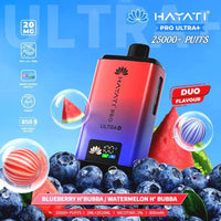 Hayati Pro Ultra Plus 25000 Starter Vape Kit Box of 5 - Blackcurrant Cotton K / Blue Raspberry