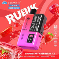 Hayati Rubik 7000 Puffs Disposable Vape Kit Pack of 5 - Banana Ice