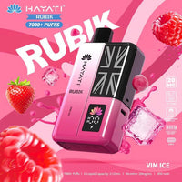 Hayati Rubik 7000 Puffs Disposable Vape Kit Pack of 5 - Banana Ice