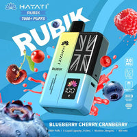 Hayati Rubik 7000 Puffs Disposable Vape Kit Pack of 5 - Banana Ice