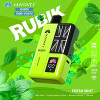 Hayati Rubik 7000 Puffs Disposable Vape Kit Pack of 5 - Banana Ice