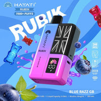 Hayati Rubik 7000 Puffs Disposable Vape Kit Pack of 5 - Banana Ice