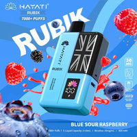 Hayati Rubik 7000 Puffs Disposable Vape Kit Pack of 5 - Banana Ice