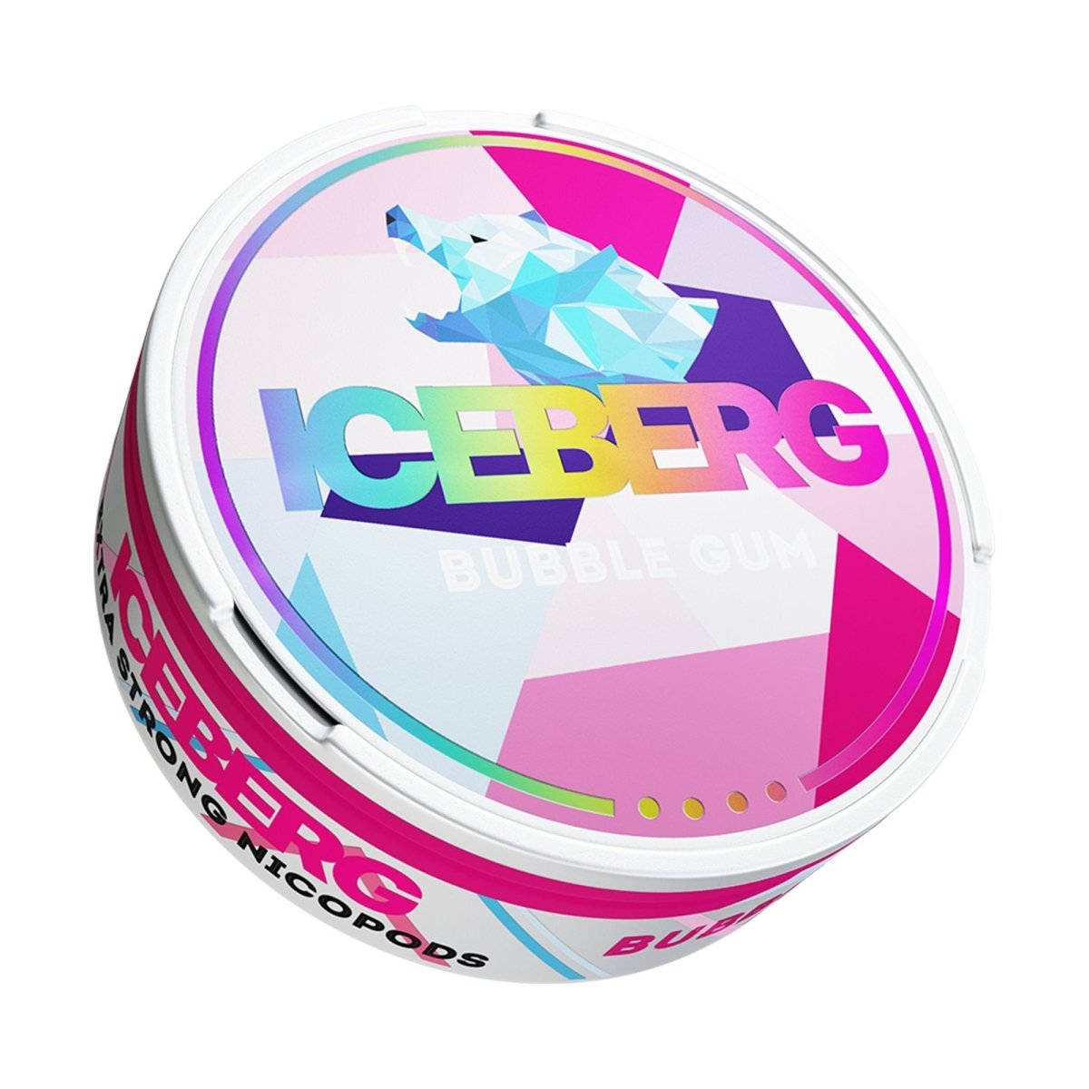 Iceberg Nicotine Pouches Box of 10 - Bubblegum