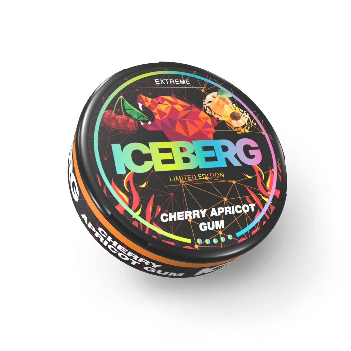Iceberg Nicotine Pouches Box of 10 - Cherry Apricot Gum