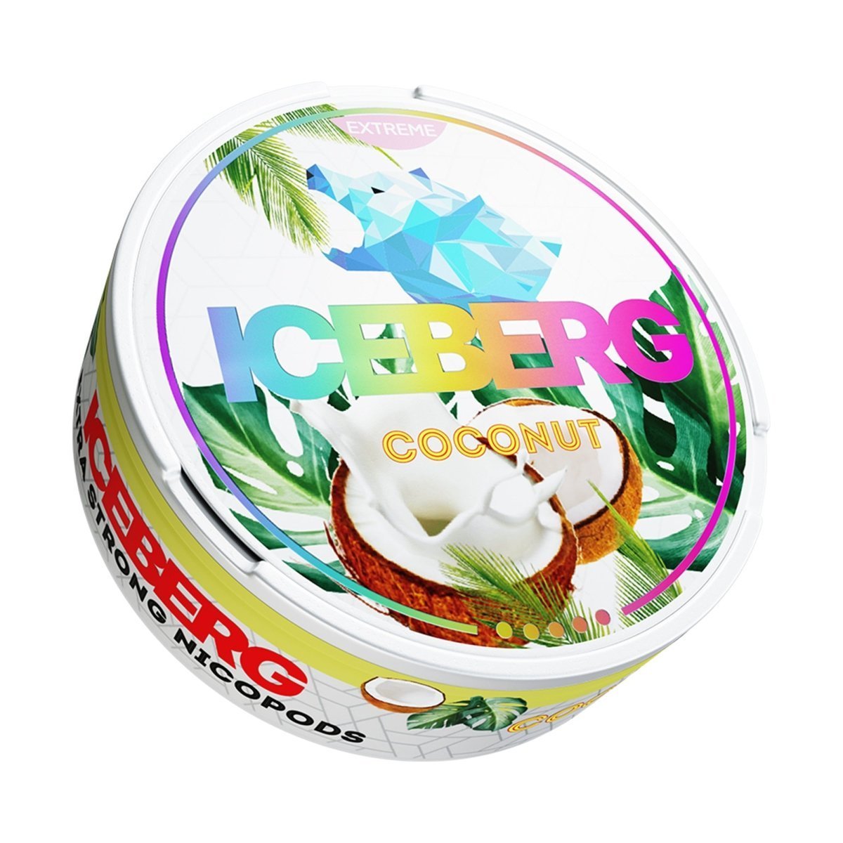 Iceberg Nicotine Pouches Box of 10 - Coconut