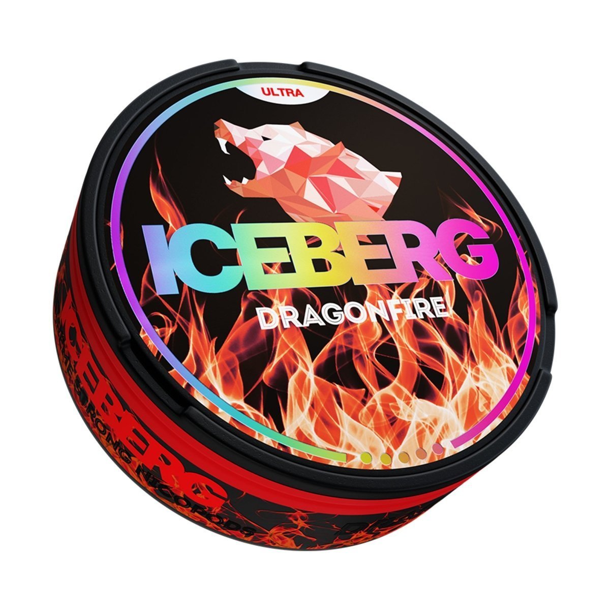 Iceberg Nicotine Pouches Box of 10 - Dragon Fire