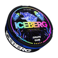 Iceberg Nicotine Pouches Box of 10 - Grape Gum