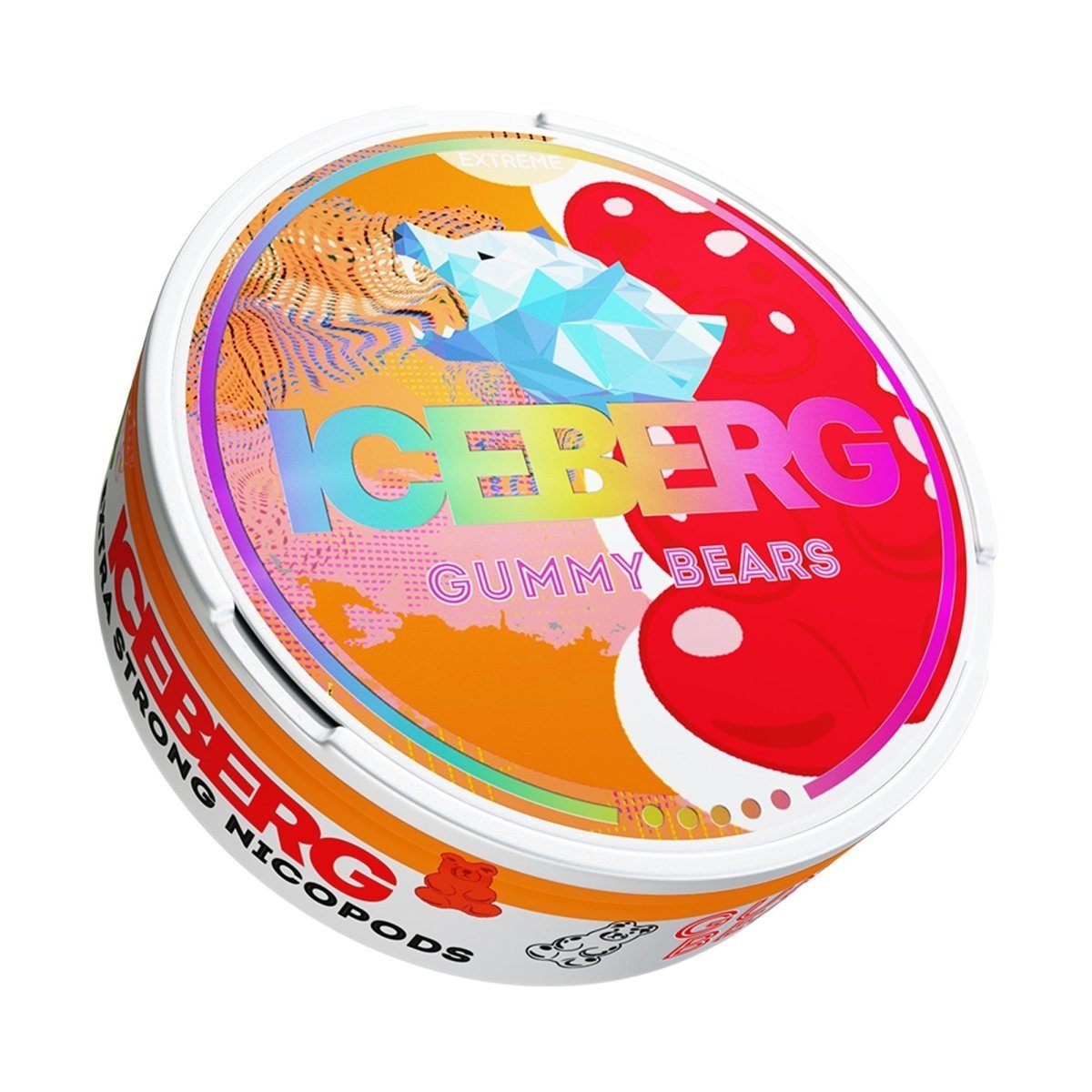 Iceberg Nicotine Pouches Box of 10 - Gummy Bears
