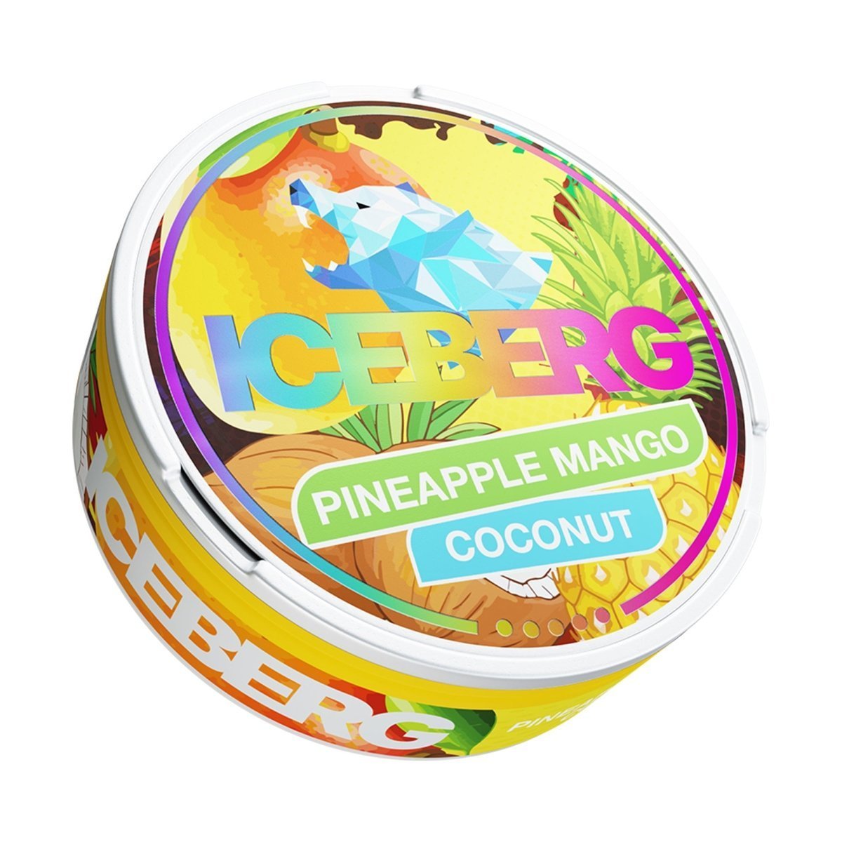 Iceberg Nicotine Pouches Box of 10 - Pineapple Mango coconut