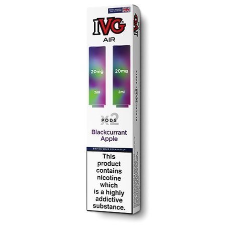 IVG 2400 Reload 2 - in - 1 Prefilled Pods | Pack of 5 - Blackcurrant Apple