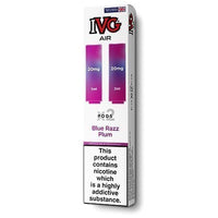 IVG 2400 Reload 2 - in - 1 Prefilled Pods | Pack of 5 - Blue Razz Plum