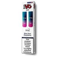 IVG 2400 Reload 2 - in - 1 Prefilled Pods | Pack of 5 - Blue Sour Raspberry