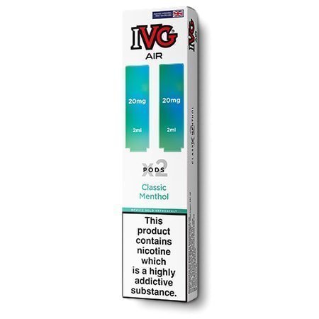 IVG 2400 Reload 2 - in - 1 Prefilled Pods | Pack of 5 - Classic Menthol