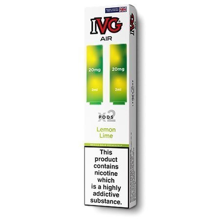 IVG 2400 Reload 2 - in - 1 Prefilled Pods | Pack of 5 - Lemon Lime