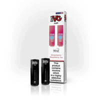 IVG 2400 Reload 2 - in - 1 Prefilled Pods | Pack of 5 - Strawberry Raspberry Ice
