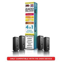 IVG 2400 Reload 4 in 1 Prefilled Pods | Pack of 5 - Fizzy Edition