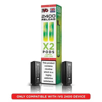 IVG 2400 Reload 4 in 1 Prefilled Pods | Pack of 5 - Lemon n Lime