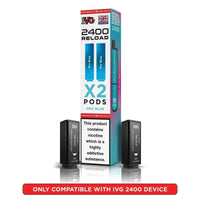 IVG 2400 Reload 4 in 1 Prefilled Pods | Pack of 5 - Pro Blue