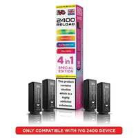 IVG 2400 Reload 4 in 1 Prefilled Pods | Pack of 5 - Special Edition