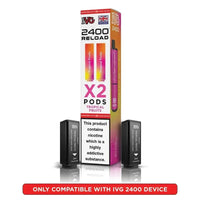 IVG 2400 Reload 4 in 1 Prefilled Pods | Pack of 5 - Tropical Fruits