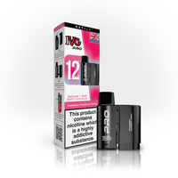 IVG Pro 12 Prefilled Vape Pods Box of 10 - Strawberry Raspberry Cherry
