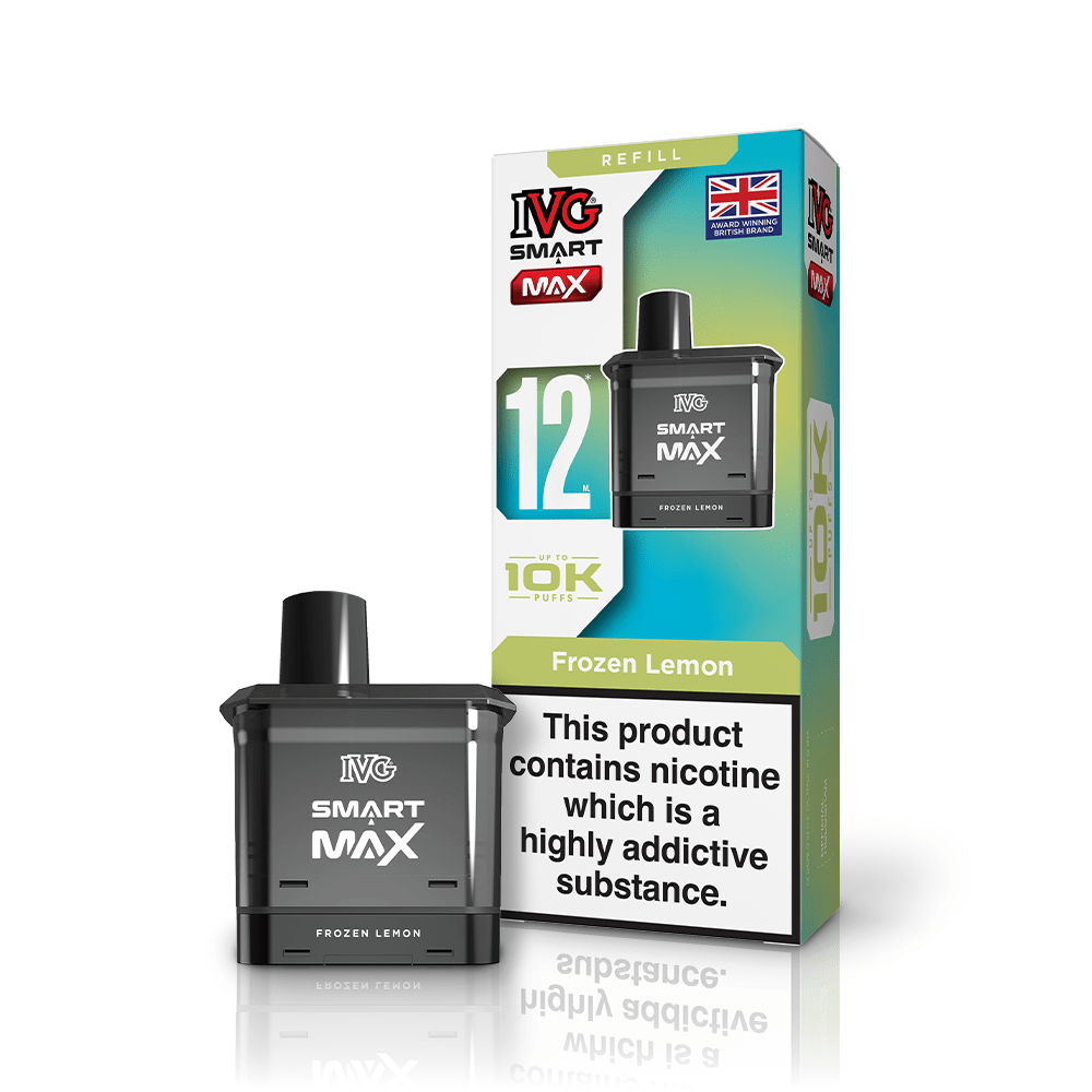 IVG Smart Max 10k Replacement Pods Pack of 5 - Frozen Lemon
