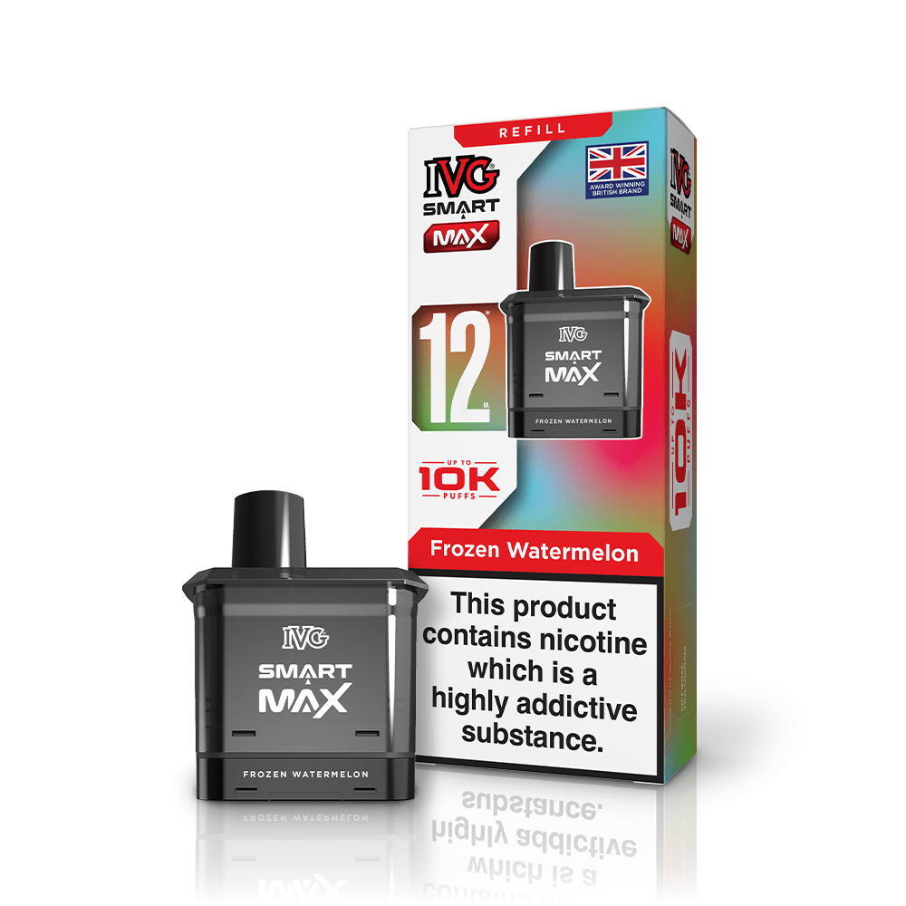 IVG Smart Max 10k Replacement Pods Pack of 5 - Frozen Watermelon