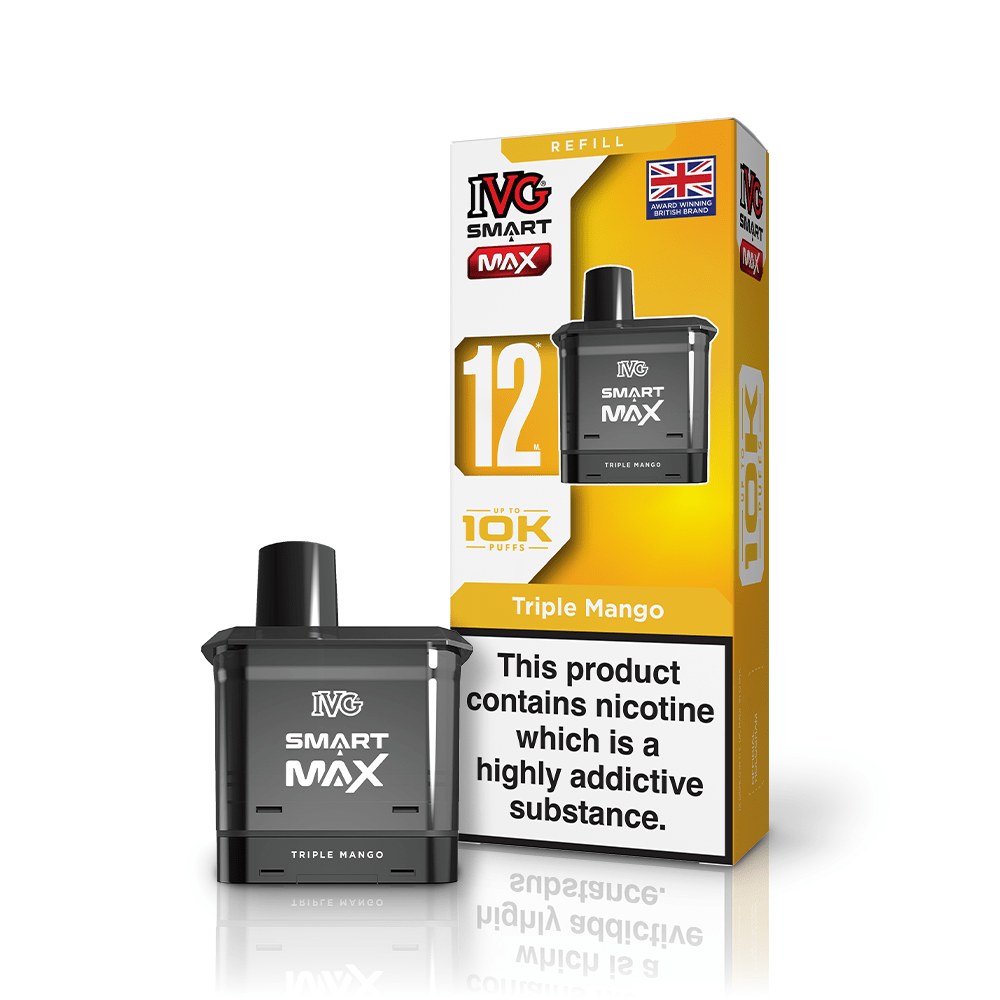IVG Smart Max 10k Replacement Pods Pack of 5 - Triple Mango