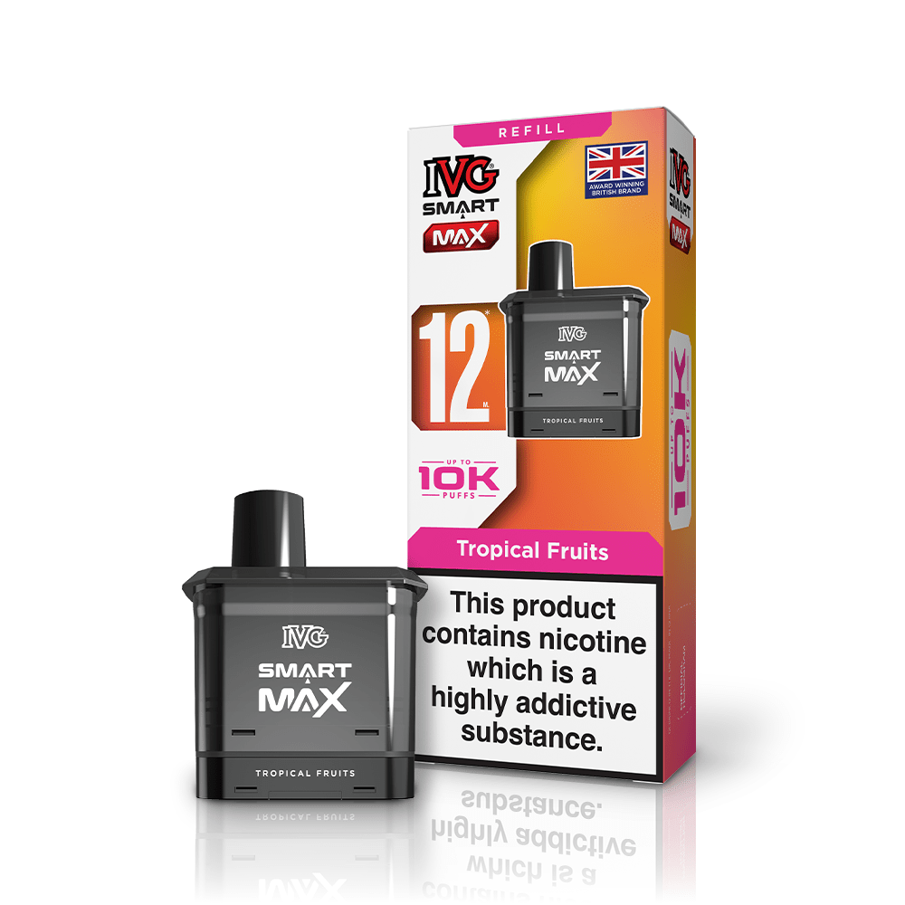 IVG Smart Max 10k Replacement Pods Pack of 5 - Tropical Fruits