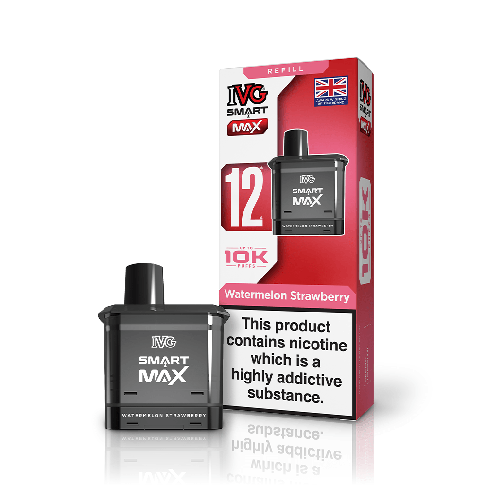 IVG Smart Max 10k Replacement Pods Pack of 5 - Watermelon Strawberry