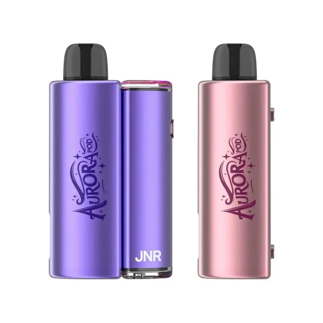 JNR Aurora 30000 Puffs Prefilled Pod Vape Kit - Pack of 5 - Fizzy Cherry Cola / Blackberry Red Raspberry