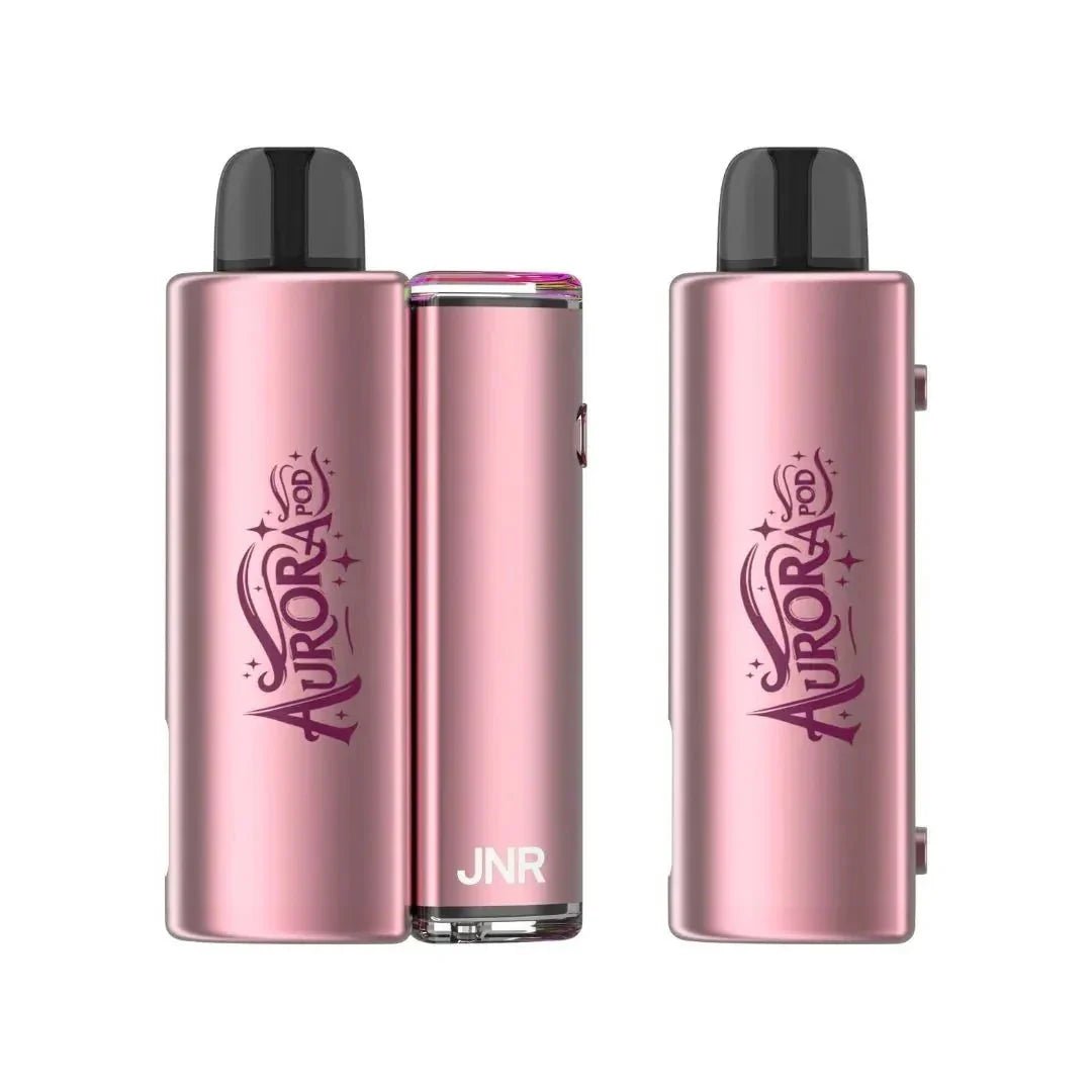 JNR Aurora 30000 Puffs Prefilled Pod Vape Kit - Pack of 5 - Peach Mango Pineapple