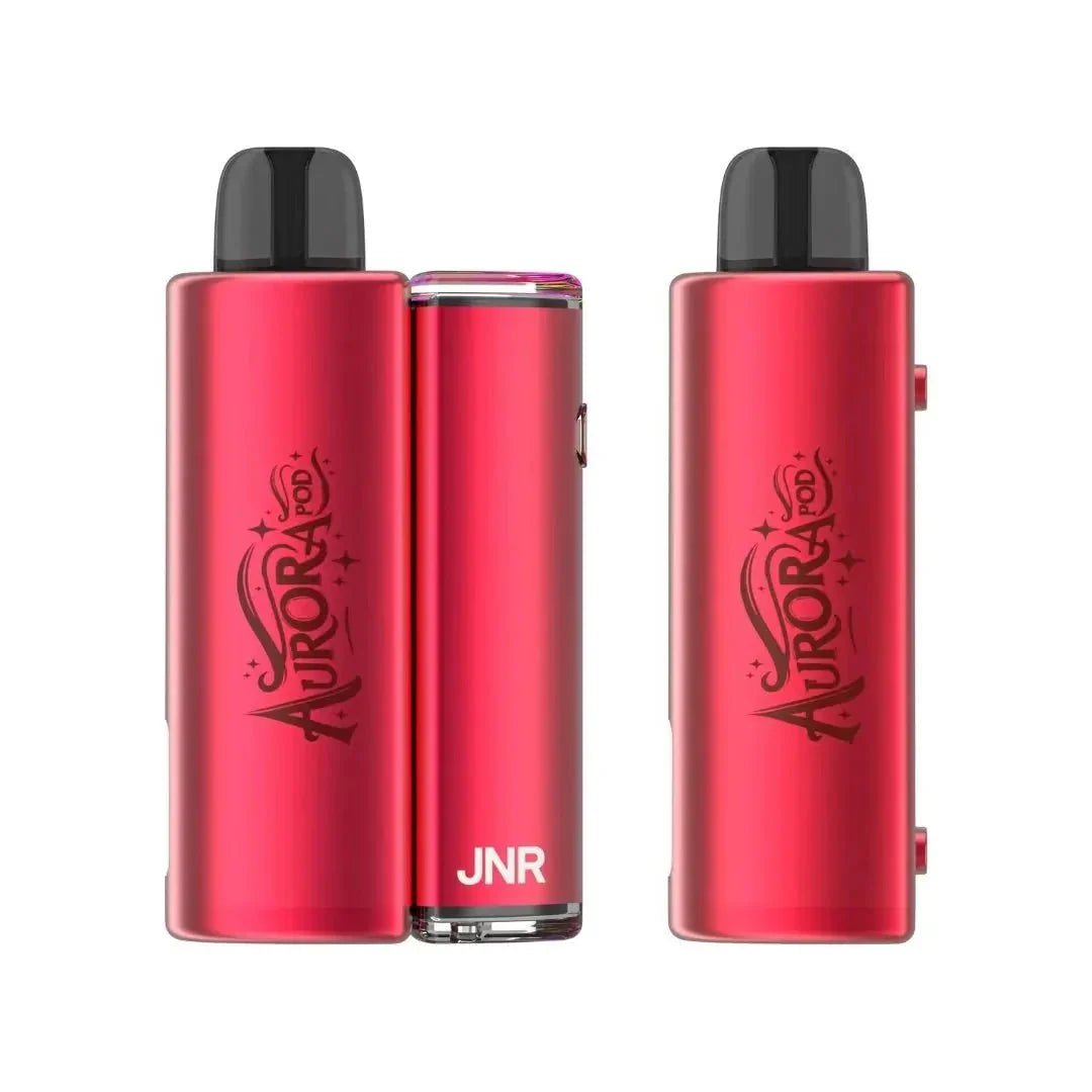 JNR Aurora 30000 Puffs Prefilled Pod Vape Kit - Pack of 5 - Strawberry Ice / Strawberry Watermelon Ice