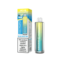Juicy Pod Novamax 10k Prefilled Pod Vape Kit Pack of 5 - Blue Razz GB