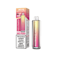 Juicy Pod Novamax 10k Prefilled Pod Vape Kit Pack of 5 - Juicy Peach