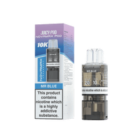 Juicy Pod Novamax 10k Replacement Pods - 10 pack - Mr Blue