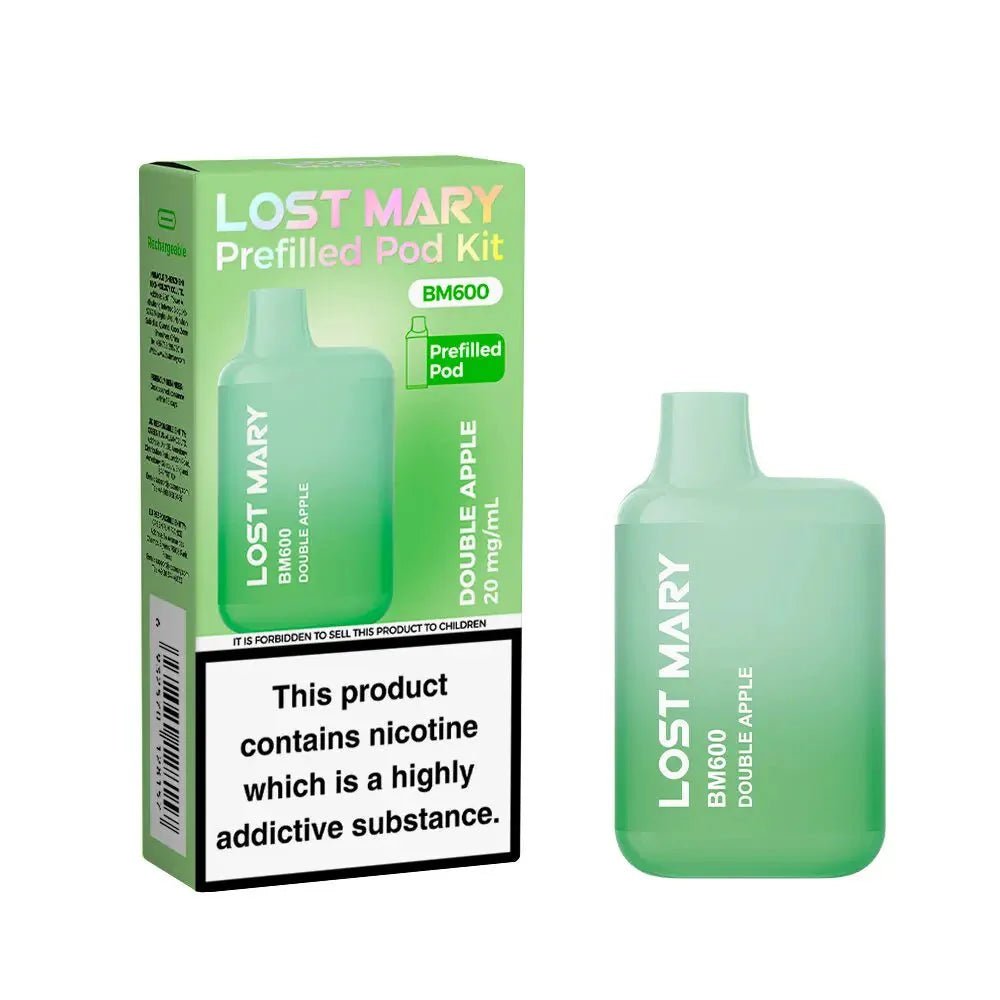Lost Mary BM600 Pod Kit Box of 10 - Double Apple
