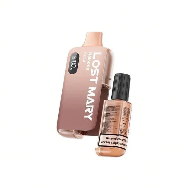 Lost Mary BM6000 Prefilled Disposable Vape Kit (Box of 5) - Cola