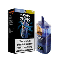 MAXGO 33k Prefilled Vape Kit Box of 5 - Blueberry Raspberry / Lemon Lime