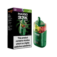 MAXGO 33k Prefilled Vape Kit Box of 5 - Triple Grape / Lemon Lime Grape