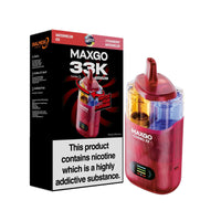 MAXGO 33k Prefilled Vape Kit Box of 5 - Watermelon Ice / Strawberry Watermelon