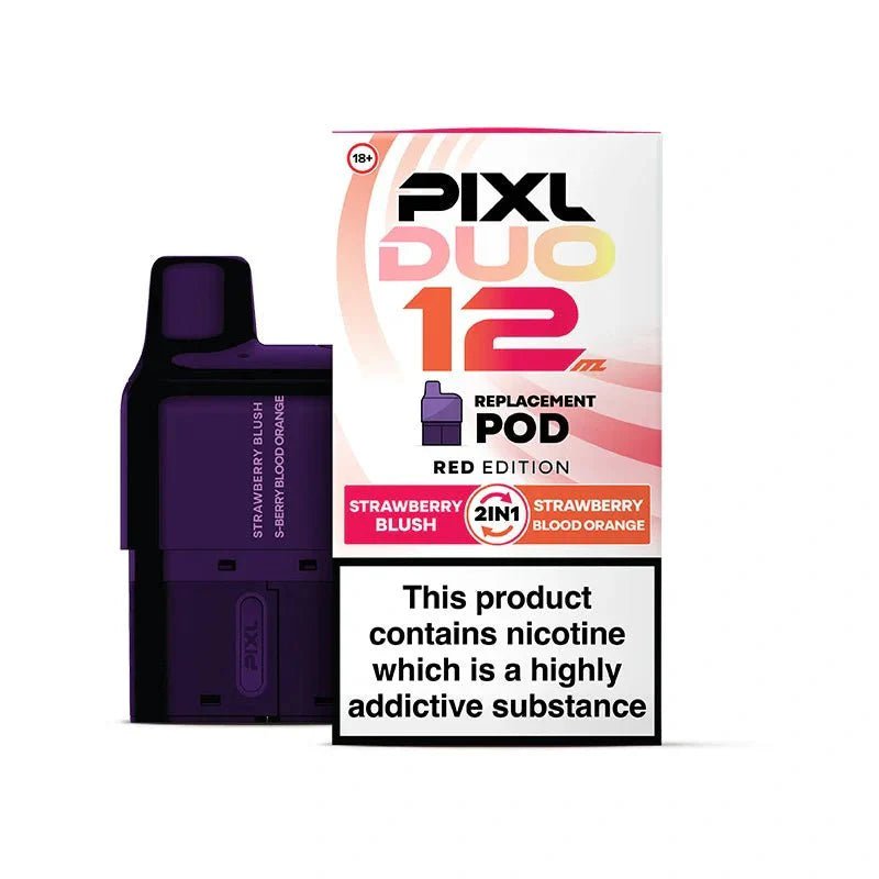 PIXL Duo 12 Replacement Pods Pack of 5 - Red Edition